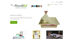 Desktop Screenshot of flexsil-lid.com