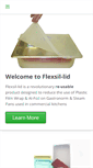 Mobile Screenshot of flexsil-lid.com