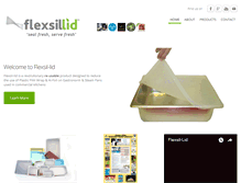 Tablet Screenshot of flexsil-lid.com